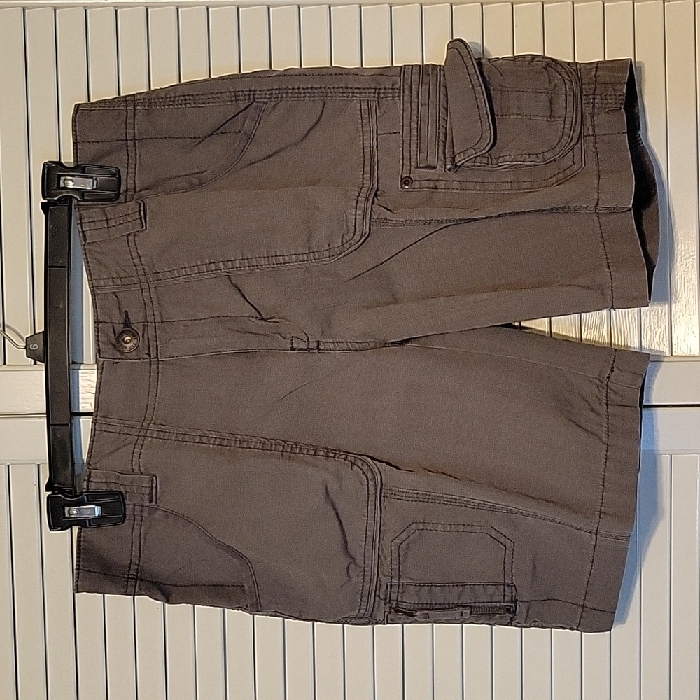 Eddie Bauer Olive Green hiking shorts